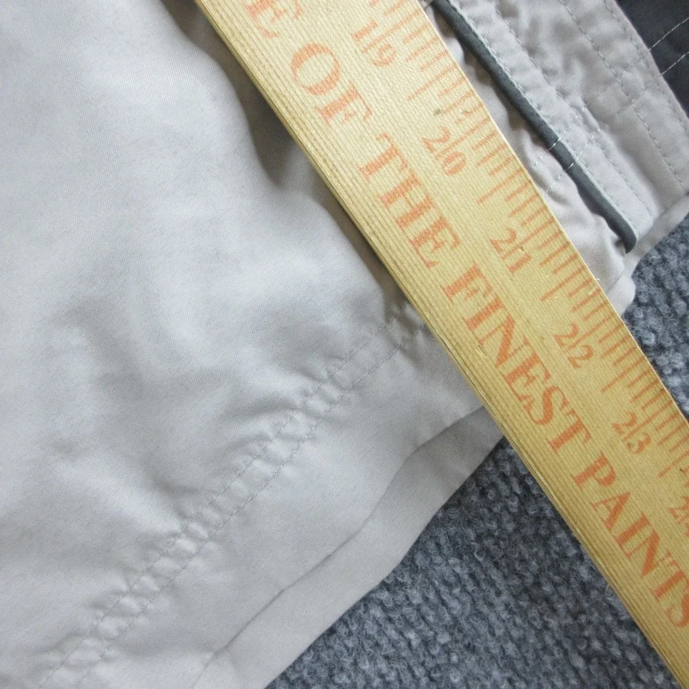 Nike‎ Swim Shorts Mens M Beige Cargo 12 Inseam Lined Quick Dry Athletic Trunks